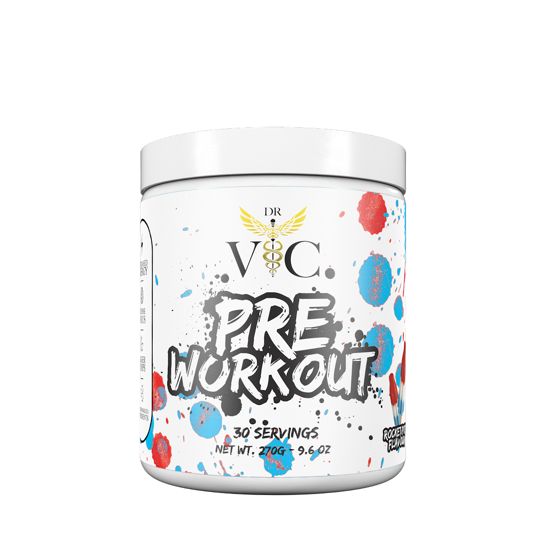 Pre Workout Rocket Pop | Flavored Pre Workout | Dr VIC UK – DR VIC
